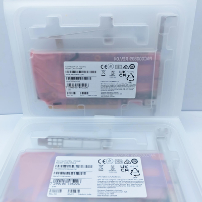 Mellanox ConnectX-6 Dx 100GbE Çift Portlu QSFP56 EN Adaptör Kartı PCIe Arabirimi Sunucu ve Bilgisayar için Sertifikalı Rohs Stokta