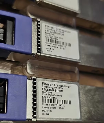 Yeni Finisar QSFP-DD-800G-DR8 500m SMF MPO16 Paralel Optik Modüller Yüksek Hızlı 800G Ağ Anahtarı 16 Çekirdek Kapasite 400G Fiber Optik Ekipman