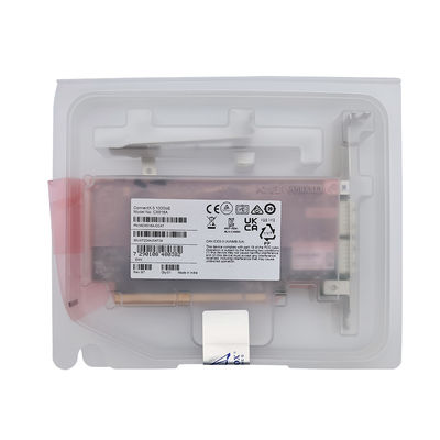 Mellanox MCX516A-CCAT ConnectX-5 EN 100GbE Çift Portlu QSFP28 PCIe3.0 X 16 Arayüz Kartı Uzun ve Kısa Braket 4G Fiber Bağlantısı