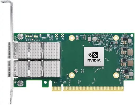 NVIDIA MCX621202AC-ADAT Kablosuz Adaptör Kartı Dahili Sunucu 25GbE Çift Portlu SFP28 PCI Express 4.0 X16 Stock