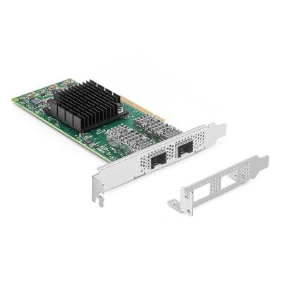 Mellanox MCX653106A-HDAT 40G Çift Portlu QSFP56 Fiber Optik Adaptör Kartı, 40G Ethernet için, 1 Yıl Garantili