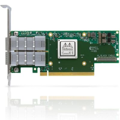 Yeni NVIDIA MCX653106A-HDAT ConnectX-6 Infiniband 200GbE HDR Ethernet Çift Portlu QSFP56 PCIe4.0 X16 Sunucu Adaptörü Kartı