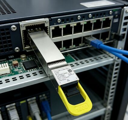 MMS4A00 1600Gbps 2xDR4 Çift portlu OSFP 2xMPO 1310nm Tek modlu Alıcı 500M Optik Modüller