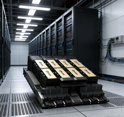 NVIDIA Yeni HGX H200 8GPU İş İstasyonu HBM ve PCI Express ile