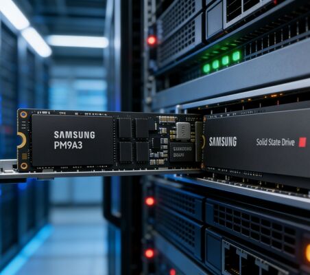 Samsung MZQL23T8HCLS-00B7C 3.84TB Kurumsal SSD PCIe 4.0 U.2 NVMe 1.4 Sunucu Veri Merkezi İçin