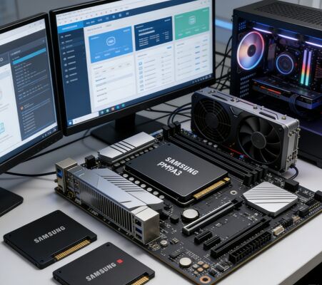 Samsung MZQL23T8HCLS-00B7C 3.84TB Kurumsal SSD PCIe 4.0 U.2 NVMe 1.4 Sunucu Veri Merkezi İçin