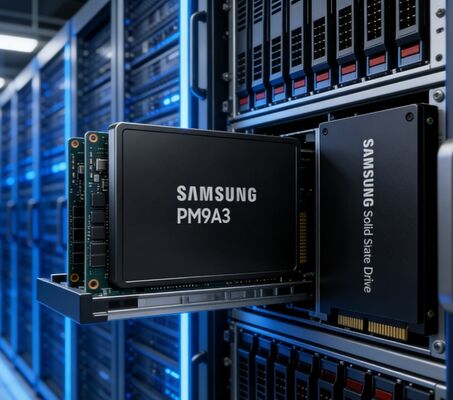 Samsung MZQL23T8HCLS-00B7C 3.84TB Kurumsal SSD PCIe 4.0 U.2 NVMe 1.4 Sunucu Veri Merkezi İçin