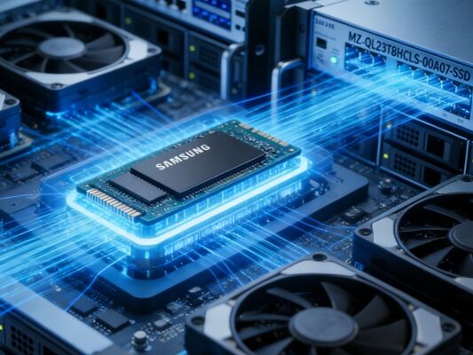 Asıl Samsung 3.84TB U.2 SSD MZQL23T8HCLS-00A07 PCIe 4.0 NVMe TLC Kurumsal SSD sunucu bulut depolama için