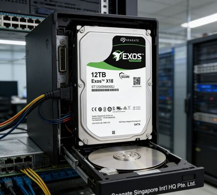 Seagate ST12000NM000J 12TB 7200RPM SATA 6Gb/s 3.5 Inch Enterprise Hard Drive Server Veri Merkezi için HDD