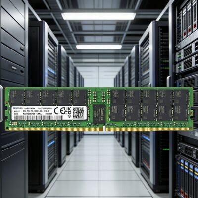 Samsung M321R8GA0PB0-CWMCJ 64GB DDR5 ECC RDIMM 288-Pin Enterprise Server için
