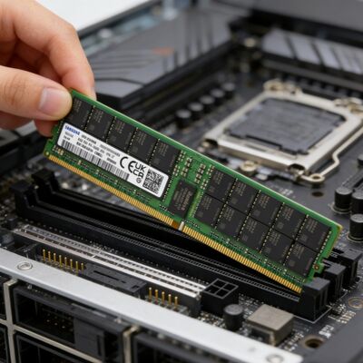 Samsung M321R8GA0PB0-CWMCJ 64GB DDR5 ECC RDIMM 288-Pin Enterprise Server için