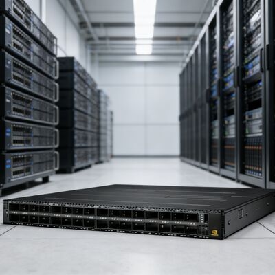 NVIDIA MQM9790-NS2R NVIDIA 400G NDR InfiniBand Yönetilmeyen Ağ Değiştiricisi