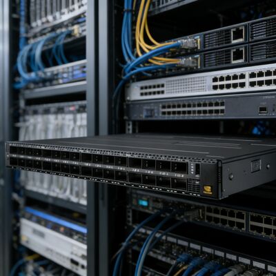 NVIDIA Quantum-2 NDR IB Switch MQM9790-NS2R 32 OSFP 400Gb DGX HPC Hiperskala AI Veri Merkezi Klüstri için