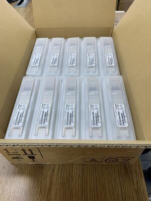 Orijinal NVIDIA MMA4Z00-NS-FLT 800GBASE-SR8 OSFP Çift Bağlantı Noktalı Alıcı-Verici NDR InfiniBand 2x400G 50m Düz Üst Optik Modül