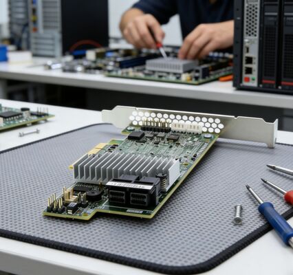 LSI 9361-8i MegaRAID SAS RAID Denetleyicisi 8-Port 12Gb/s PCIe 3.0 x8 SFF8643 Depolama Kartı