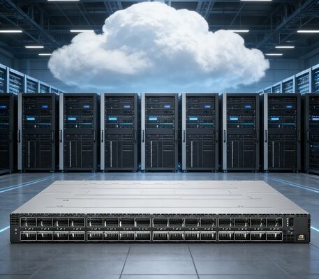 NVIDIA MQM9790-NS2R Quantum-2 64-Port NDR 400Gb/s InfiniBand Anahtarı
