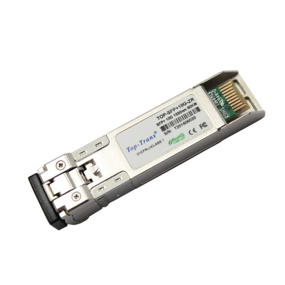 10G Temel -ZR SFP+ Optik Modül 10G Telekomünikasyon ve Datacom için 100Km SMF