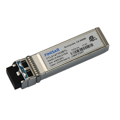 Finisar FTLX1471D3BTL Endüstriyel Modül 10G SFP Tek Modlu Optik Alıcı-Verici