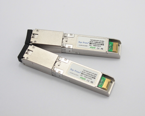 10G Ethernet için Finisar 10G SFP+ Optik Alıcı-Verici SMF BIDI 100km