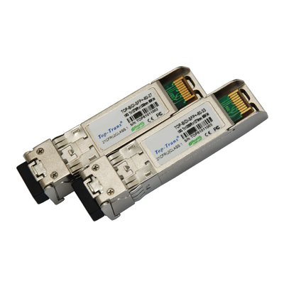 10Gb/S 60km BIDI Optik Alıcı-Verici Sfp Dubleks LC Konnektör