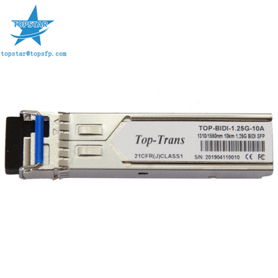 1490nm 1310nm 1.25G Bidi Sfp Modülü 10KM 10G Ethernet Alıcı-Verici