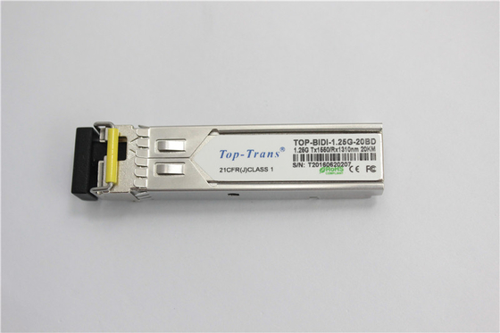 20km SFP Çift Yönlü Alıcı-Verici 1.25 g 1310nm TX / 1490nm RX