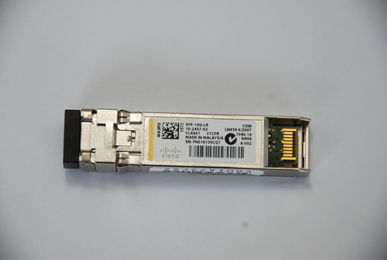 10Gbps 10km SMF DDM Cisco SFP Modülü SFP-10G-LR Alıcı-Verici Dubleks SFP+