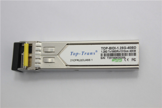 40km SFP Çift Yönlü Alıcı-Verici 1.25Gbps Tx1490nm Rx1310nm