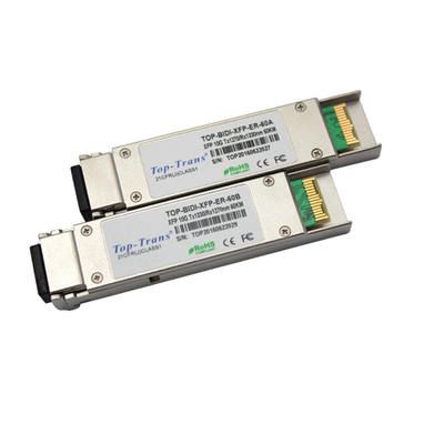 60km BIDI 10G SMF SFP Modülü 1270nm R1330nm Ağ Çözümü