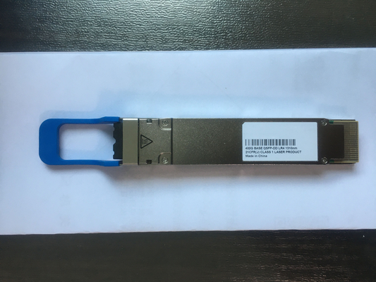 QSFP-DD Muhafaza 400G Optik Modüller 400GBASE-LR8 10km NRZ LC Konnektör