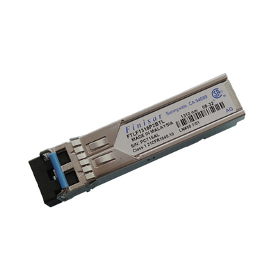 Uyumlu FTLF1318P2BTL SFP Optik Alıcı-Verici SMF SFP 1.25G 1310nm 10km