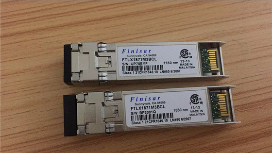 80Km 10G SFP Modülü Tek Modlu Çok Hızlı Çalışırken Takılabilir SFP