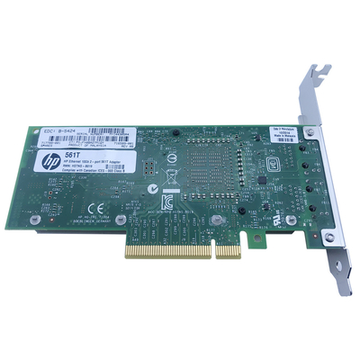 HPE 561T Ethernet Sunucu Adaptörü 2 Bağlantı Noktalı 10 Gb Nic Sunucu Ağ Arabirim Kartı