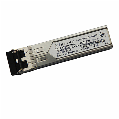 FC 4.25G Finisar 850nm Sfp Modülü 150M FTLF8524P2xNV Çalışırken takılabilir